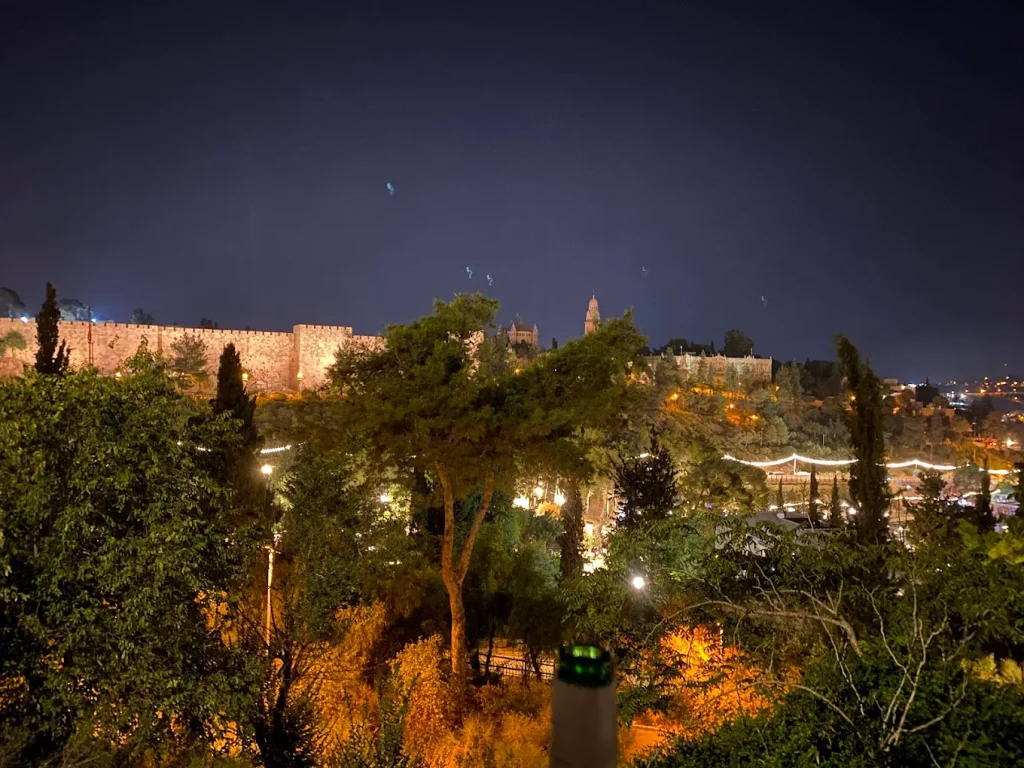pesACH MEAL IN JERUSALEM DAVID CASTLE